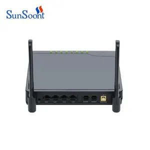 Router Voip All-In-One, FXS Antarmuka Suara 4G LTE WIFI 2.4G 300M