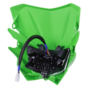 Kit de carénage de phare 12V avec éclairage LED, remplacement de phare pour KX125 KX250 KXF250 KXF450 KLX200 KLX250 KLX450 <span class=keywords><strong>Moto</strong></span> Tout-Terrain - Product Image 4