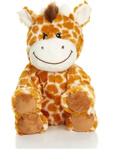 10 inch Custom plush toy simple giraffe soft animal toy