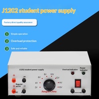 Alimentation électrique pour l'enseignement des élèves du primaire, du collège et du lycée, 9V/12V/16V/24V, protection contre les surcharges
