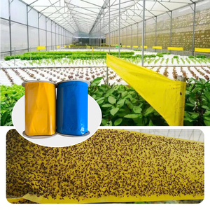 Giá rẻ thân thiện với môi trường keo hai mặt màu vàng dính bẫy cuộn loại cho côn trùng, bẫy bay cho nông nghiệp - Product Image 1