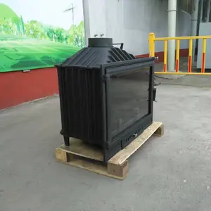 cast iron material wood fireplace with high quality BSC328