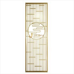 Paravent décoratif de plafond, écran de séparation pour salle de soudage, séparateur de pièce en acier inoxydable - Product Image 2