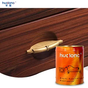 Hualong Polyurethane Wood Floor Lacquer Pu Sealer Primer Clear Wood Furniture Varnish