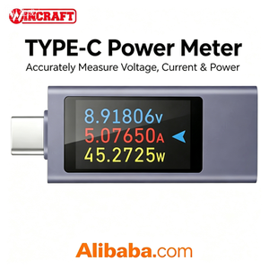 Medidor de Potencia Micro a Tipo C, Multímetro T30111, Precio de Fábrica, para Medición de Voltaje y Corriente en Tiempo Real, Cargadores de Teléfono, Bancos de Energía - Product Image 5