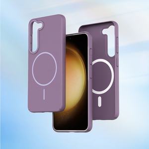 Venta al por mayor Coque <span class=keywords><strong>Smartphone</strong></span> Slim Full Cover PC Wireless Charging Mobilephone Phone Case para Samsung <span class=keywords><strong>Galaxy</strong></span> S23 S24 <span class=keywords><strong>FE</strong></span> S25 Plus - Product Image 3