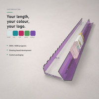 Support magnétique en acrylique pour tuiles de Mahjong, support transparent en PMMA pour tuiles de Mahjong avec bord festonné, logo personnalisé, OEM, ODM, vente en gros