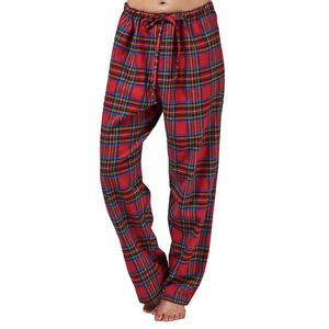 Pijama de franela para mujer de noche silenciosa con ajuste relajado diseñado para un descanso acogedor y comodidad en el hogar para uso nocturno y de fin de semana - Product Image 4