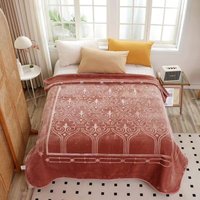 Großhandel schwere Queen-Size-Fleece-Decke Plüsch Samt Stil Nerz Raschel Decke für den Winter