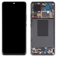 Écran LCD de téléphone portable pour 12T/12T Pro avec cadre, assemblage numériseur, remplacement d'écran tactile 6,67 pouces, garantie 1 an