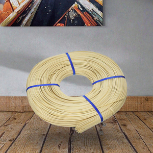 Rouleau de cannage en rotin naturel, pailles de panier rondes de 18 pouces à trous circulaires, qualité AAA, 15 m pour meubles et décoration intérieure - Product Image 2