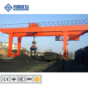 رافعة جسرية مزدوجة العارضة بحمولة 10 أطنان مع دلو للبيع - Product Image 4