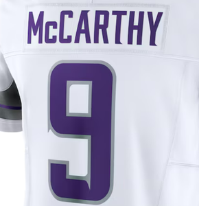 2025 Gestikte Amerikaanse Voetbaltruien 18Justin Jefferson 9j.j. Mccarthy 87 T.j. Hockenson 3Addison Mattison 22 Smid - Product Image 4