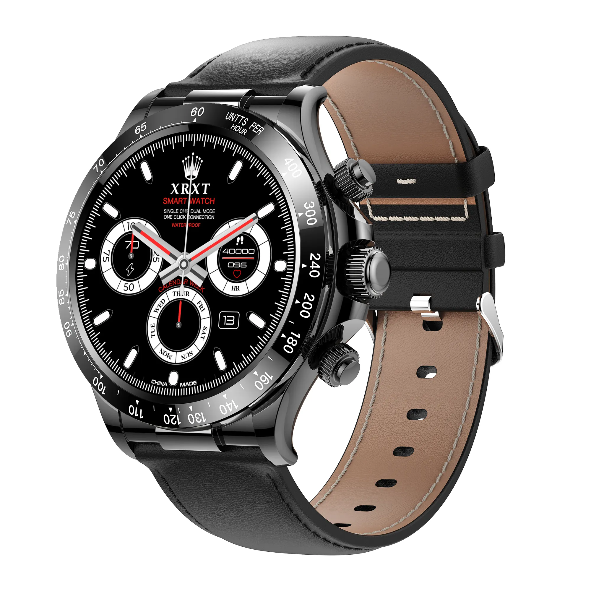 SKMEI S240 2023 1.39 inch heart rate IP67 smartwatch android full round screen fitness men smart watch with sleep monitoring