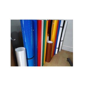 عالية الكثافة المنشورية الاكريليك الصفائح العاكسة ميكروبيسماتيك السلامة على الطرق علامات الفينيل العاكسة واضح - Product Image 3