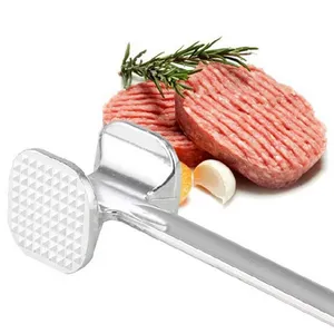 Marteau à viande en alliage d'aluminium de haute qualité, attendrissant en vrac, pour Steak et porc, outils de cuisine