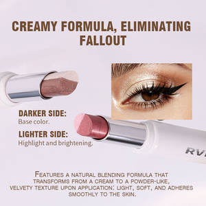 Sombra de Ojos en Barra 2 en 1 <span class=keywords><strong>RVN</strong></span>, Aplicación Rápida, Alta Pigmentación, Resistente al Agua, Larga Duración, Anti-Pliegues - Product Image 4
