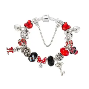 Ebay mouse bracelet mic key wholesale charm designers bracelets with charm