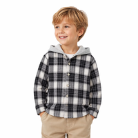 Chemises polo en coton à manches longues pour enfants, garçons, bébés, décontractées, à carreaux, respirantes, 100% coton, couleur personnalisée, vente en gros