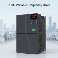 Variateur de fréquence VFD 15KW triphasé 220V, contrôleur de vitesse pour moteur AC industriel