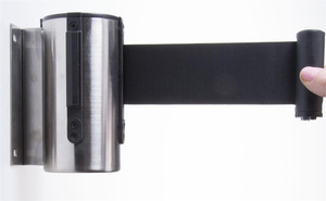 Barriera a Nastro Retrattile da Parete per Controllo Folla in Acciaio Inossidabile - Product Image 4