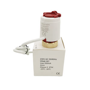 MINCO 220V NC actionneur thermique électrique tête de Valve Design moderne Thermostat collecteur <span class=keywords><strong>radiateur</strong></span> de chauffage par le sol normalement fermé - Product Image 6
