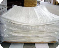 Matelas VELLORA 14 pouces OEM/ODM confortable en mousse à mémoire de forme infusée de gel, 7 zones, ressorts ensachés élastiques, latex naturel, Euro Top 36 cm
