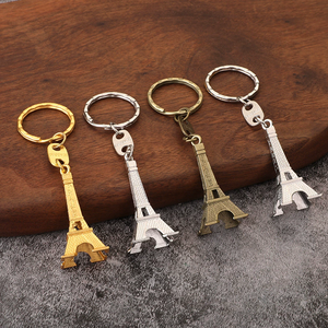 Porte-clés créatif Mini Tour Eiffel 3D, souvenir de <span class=keywords><strong>Paris</strong></span>, <span class=keywords><strong>France</strong></span>, porte-clés en métal Tour Eiffel, porte-clés de voiture, pendentif - Product Image 6