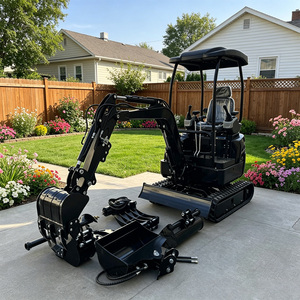 Mini-excavatrice agricole XJ-16 de 1,6 tonne avec moteur 5 cylindres, livraison gratuite, à vendre - Product Image 2