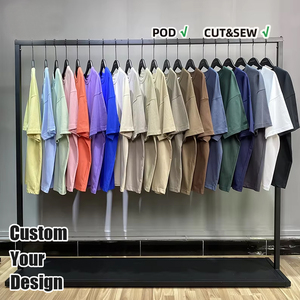 Camiseta de algodón de alta calidad para hombre de Tee Factory, con diseño de logotipo personalizado con serigrafía, camiseta lisa con estampado para hombre - Product Image 1