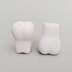 Balle anti-stress unisexe portable en mousse PU souple en forme de dent, avec logo personnalisé imprimé par impression numérique - Product Image 4