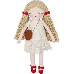 <span class=keywords><strong>Poupée</strong></span> en peluche personnalisée faite à la main pour les filles Jouet câlin doux pour les tout-petits les nourrissons les bébés <span class=keywords><strong>Première</strong></span> <span class=keywords><strong>poupée</strong></span> de bébé faite à la main - Product Image 1