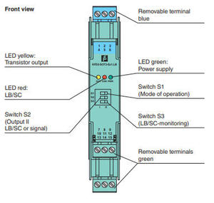 P+F KFD2-SOT3-EX1.LB สวิตช์แอมพลิฟายเออร์ 100% ใหม่และเป็นของแท้ P+F KFD2-SOT3-EX1.LB P+F KFD2-SOT3-EX1.LB สวิตช์แอมพลิฟายเออร์ 100% ใหม่ - Product Image 3