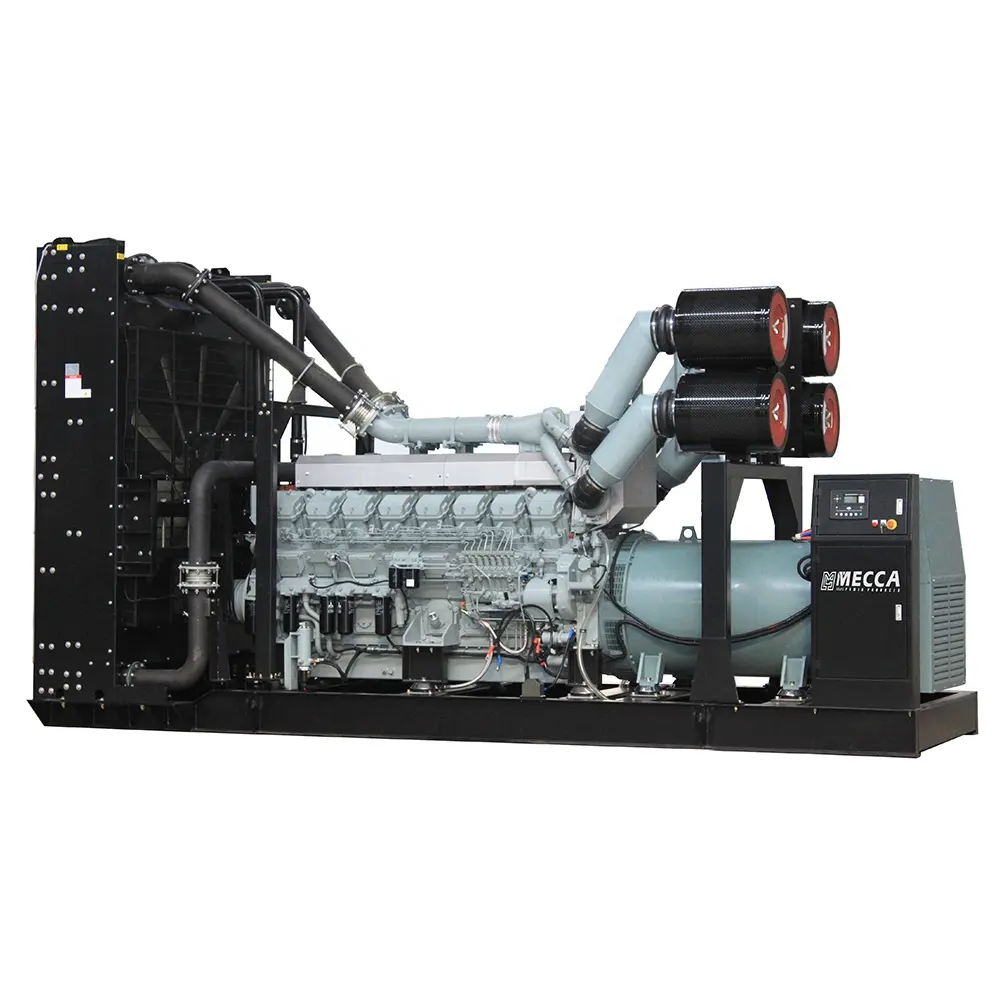 MECCA 파워 1800KW 디젤 Genset 일본 미쓰비시 S16R2-PTAW 엔진 2250KVA 발전기 (스탬포드/리로이 소머 교류 발전기 포함)