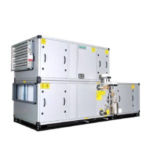 Para Holtop HVAC Solution Unidad de manejo de aire de ahorro de energía para equipo de clima de pasillo escolar Recuperación de calor para uso hospitalario Metal - Product Image 1