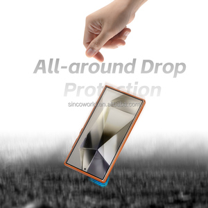 Étui de <span class=keywords><strong>téléphone</strong></span> en <span class=keywords><strong>cuir</strong></span> personnalisé Sinco avec couleurs et <span class=keywords><strong>cuir</strong></span> personnalisables pour Samsung Galaxy S26 S25 Ultra S24 FE S23 - Product Image 2