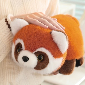 Gran oferta, juguete de peluche Reversible Kawaii personalizado, almohada de animales de peluche con tapa, <span class=keywords><strong>mapache</strong></span> <span class=keywords><strong>a</strong></span> Panda, MOQ bajo, regalo perfecto, relleno de algodón PP - Product Image 3