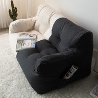 Ensemble de meubles de salon convertibles de style japonais de luxe canapé-lit pliable rempli de haricots et d'Eps/EPP Design d'appoint