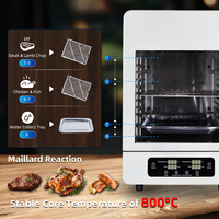 Four à convection JingXin en acier inoxydable, mini-cuiseur électrique avec four, capacité de 10 L, pour usage extérieur et hôtelier