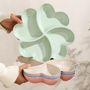 Plateau <span class=keywords><strong>de</strong></span> repas en plastique coloré au design moderne pour <span class=keywords><strong>dîner</strong></span>, buffet <span class=keywords><strong>de</strong></span> soirée <span class=keywords><strong>film</strong></span> et collations, salades, assiette <span class=keywords><strong>de</strong></span> bonbons, plat <span class=keywords><strong>de</strong></span> service - Product Image 4