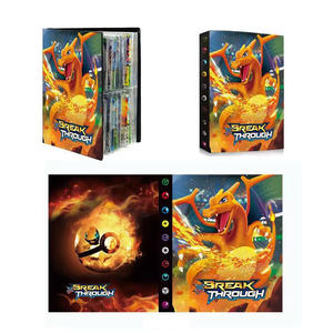 Charizards pour Poke mon TCG <span class=keywords><strong>carte</strong></span> liant Album 4 poches organisateur de stockage en plastique pour pause Collection <span class=keywords><strong>livre</strong></span> pour enfants <span class=keywords><strong>carte</strong></span> à collectionner - Product Image 1