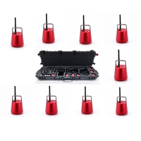Kit de secours urbain SAR : Détecteur acoustique de survie, capteur de vibrations, système de suivi des victimes d'incendie et de tremblement de terre