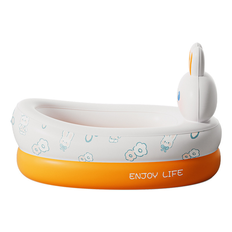 pink rabbit inflatable bathtub 50-30 cm