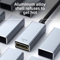 Câble adaptateur Type-C vers DP mâle/femelle 8K 60Hz pour ordinateur portable, téléphone portable, Macbook, ordinateur vers projecteur, téléviseur, moniteur, adaptateur USB C DP