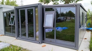 บ้าน20FT แบบพับได้พับได้ภาชนะสำเร็จรูปบ้านเคลื่อนที่พับได้ - Product Image 5
