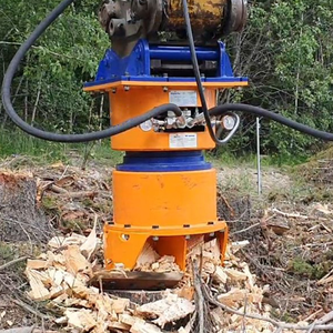 Broyeur de souches d'excavatrice, broyeur hydraulique de souches d'arbres, machine de déracinement de jardin, accessoire de broyage puissant - Product Image 4