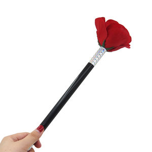Valentines Gift Appearing Flower Magic Trick Stick to Rose Easy to Do Magic Tricks Magic <strong>Wand</strong> to Flower - Product Image 2