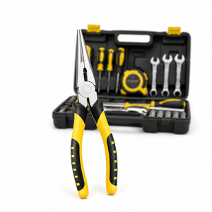 Sunsbuild Industrial Grade Carbon Steel Multi-Functional <b>Crimping</b> Pliers <b>Set</b> Household Repair Hand Tools OEM Customization - Product Image 3
