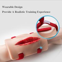 Módulo de Simulación de Trauma para Entrenamiento de Primeros Auxilios Yulin, Maniquí Anatómico para Prácticas de Hemostasia y Simulación de Heridas, con Certificación CE/ISO