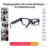 Lentes de Realidad Aumentada Inmersivas con Pantalla Binocular 3D de Alta Resolución, Asistente de IA para Juegos y Realidad Virtual